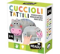 Headu - Cuccioli Tattili Montessori, Un Gioco Educativo di Logica e Manualità fine, per Bambini dai 2 ai 4 anni