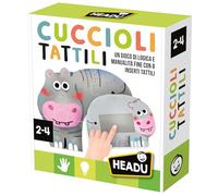 Headu - Cuccioli Tattili Montessori, Un Gioco Educativo di Logica e Manualità fine, per Bambini dai 2 ai 4 anni, Made in Italy