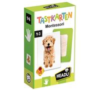 Headu DE52460 - Gioco di carte Montessori, colore: Verde