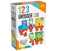 Headu DE52590 123 - Gioco educativo Montessori, colore: Arancione