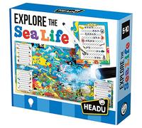 Headu Explore The Sea Life Stimolare Il Pensiero Scientifico Sin Da Piccoli It22311 Gioco Educativo Per Bambini 5-10 Anni Made In Italy