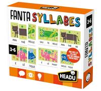 Headu - Fantasyllabes - Gioca con le sillabe e l'invenzione degli animali fantastici | Gioco educativo 3 4 5 6 anni, gioco per imparare a leggere e scrivere, regalo per bambini, regalo per ragazze