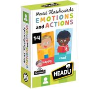 Headu Flashcard-Emozioni e Azioni Montessori, EN24650