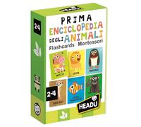Headu Flashcards Enciclopedia Animali Montessori Scopri Gli Animali E I Loro Ambienti It54860 Gioco Educativo Per Bambini 2-4 Anni Made In Italy