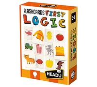 Headu Flashcards First Logic Con Tanti Esercizi Di Logica Mu51357 Gioco Educativo Per Bambini 3-6 Anni Made In Italy