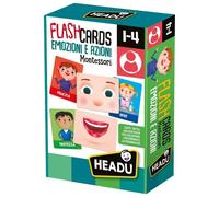 Headu Flashcards Montessori Emozioni e Azioni 1 St