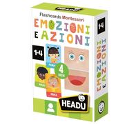 Flashcards Montessori Emozioni e Azioni Headu