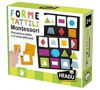 Headu Forme Tattili Montessori Il Gioco Delle Forme Per I Più Piccoli It54990 Gioco Educativo Per Bambini 2-4 Anni Made In Italy