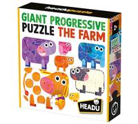 PUZZLE HEADU GIANT PROGRESSIVE PUZZLE THE FARM