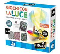 HEADU - Giochi Con La Luce NEW - Scopri le Magie Dell’Ottica e Della Luce | Gioco Educativo Bambini 6 7 8 9 10 Anni, Kit Esperimenti Scientifici per Bambini, Gioco STEM, Made in Italy, Regalo Bambino