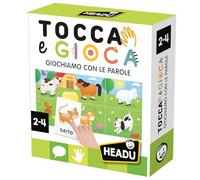Headu Gioco educativo Tocca e Gioca HDUIT58882 Giochiamo con le Parole 2-4 anni Made in Italy