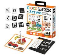 HEADU - Gioco, Disegno e Scrivo - Laboratorio di Prescrittura e Creatività - Un Gioco Educativo per Bambini dai 3 ai 6 anni - Made in Italy | IT61305