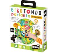 Headu Girotondo Parlante - Il Primo Gioco Didattico Interattivo | Gioco Elettronico Per Imparare i Versi Degli Animali, Gioco Educativio Bambini 2 3 4 Anni, Con Modulo Sonoro Che Riproduce i Versi