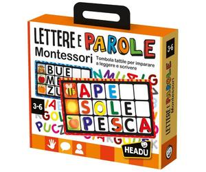 Headu HDUIT53870 Lettere e Parole Montessori