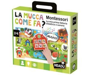 Headu HDUIT57175 Montessori - La Mucca Come Fa?