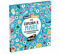 Headu HDUIT62586 Maxi Scuola Stickers Esplora Il Mare
