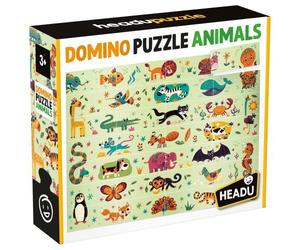 Headu HDUMU55270 Domino Puzzle Animals