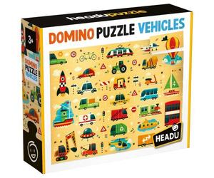 Headu HDUMU55522 Domino Puzzle Vehicles