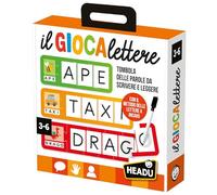 Headu - Il Giocalettere - Tombola delle Parole da Scrivere e Leggere - Un Gioco Educativo per Bambini dai 3 ai 6 anni - Made in Italy