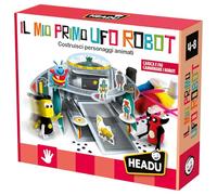 Headu Il Mio Primo Ufo Robot Costruisci Personaggi Animati It29372 Gioco Art & Craft Per Bambini 4-8 Anni Made In Italy