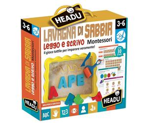 Headu It22403 - Lavagna Di Sabbia Leggo E Scrivo Montessori - AA.VV.