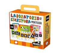 HEADU- Italia Laboratorio di Scrittura. Gioco educativo per Bambini Imparare a Leggere e Scrivere Ragazze da 3 a 6 Anni, Multicolore, ES28160