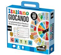 Headu Italiano Giocando La Grammatica Facile E Divertente Per Ragazzi It57021 Gioco Educativo Per Bambini 6-10 Anni Made In Italy