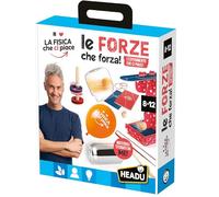 HEADU - LA FISICA CHE CI PIACE Che Forza le Forze L'esperimento che ci piace! IT57441 Gioco Educativo Per Bambini 8-12 Anni Made In Italy con Vincenzo Schettini