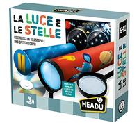 La luce e le stelle. costruisci e scopri un telescopio e uno spettroscopio. s.t.e.m. 6-10 anni