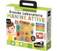 HEADU - Laboratorio Manine Attive Montessori - Con 24 Forme Tattili Degli Animali | Giochi Educativi 1 2 3 Anni, Gioco Montessori, Giochi Tattili Bambini, Regalo Bambino Piccolo, Regalo bambina 2 anni