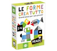 Headu Le Forme Crea Tutto Grandi Pezzi Per I Più Piccoli It54914 Gioco Educativo Per Bambini 2-4 Anni Made In Italy