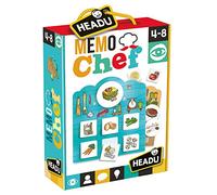 Headu - Memo Chef - Gioco Educativo Per Bambini Dai 4 Agli 8 Anni, Multicolore