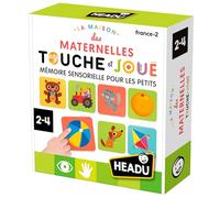 Headu - Memoria Sensoriale per Piccoli - Memoria, Tocco E Logica! | Gioco Educativo 2 3 4 5 Anni, Giochi in Scatola per Bambini, Regalo Bambini, Regalo Ragazza, Regalo Ragazzo, Made in Italy