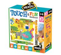 Headu Montessori Touch & Fun - sagome tattili e modulari