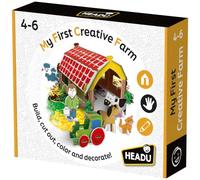 Headu My First Creative Farm MU51845 - Kit di bricolage per bambini, ragazzi e ragazze, dai 4 ai 6 anni