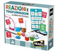HEADU - Reazioni e Trasformazioni NEW - La Chimica Per i Più piccoli | Gioco Educativo per Bambini 8 9 10 11 12 anni, Kit Esperimenti di Scienze per Bambini, Gioco STEM, Made in Italy