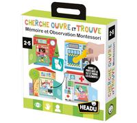 Headu - Ricerca, Apre E Trova Montessori - Memoria E Osservazione per I Più Piccoli! | Gioco Educativo 2 3 4 5 6 Anni, Gioco Educativo Montessori, Regalo Bambini, Regalo Ragazza, Regalo Ragazzo