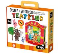 Headu Scuola Di Spettacolo Con Il Teatrino Metti In Scena La Tua Prima Recita It23653 Gioco Educativo Per Bambini 3-6 Anni Made In Italy