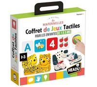 HEADU - Set di Giochi tattili materni - per Bambini da 1 a 3 Anni | in collaborazione con asili Nido, apprendimento sensoriale Forme e Colori, Idea Regalo per Bambini, Made in Italy