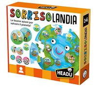 Headu Sorrisolandia Le Buone Azioni Per Salvare Il Pianeta It53658 Gioco Educativo Per Bambini 3-6 Anni Made In Italy