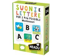 Headu Suoni E Lettere Per I Più Piccoli Montessori Il Gioco Che Prepara I Bambini A Leggere E Scrivere It22977 Gioco Educativo Per Bambini 2-4 Anni Made In Italy
