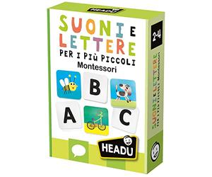 Headu Suoni E Lettere Per I Più Piccoli Montessori Il Gioco Che Prepara I Bambini A Leggere E Scrivere It22977 Gioco Educativo Per Bambini 2-4 Anni Made In Italy