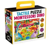 HEADU MU56790 TACTILE PUZZLE MONTESSORI DINO