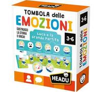 Headu - Tombola delle Emozioni, Costruisci la Storia e Gioca! Un Gioco Educativo per Bambini dai 3 ai 6 anni, Made in Italy