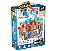 Headu Tombola Tattile Montessori dei Numeri 1 St