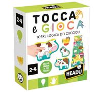 Headu Torre Logica dei Cuccioli dal più Grande al più Piccolo IT58950 Gioco Educativo per Bambini 2-4 Anni Made in Italy
