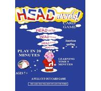 Headwords Cut Out Card Game USA: Word Game activity book for kids ages 7 plus: Great Party Word Game activity book for kids to learn words in a fun ... to learn words in a fun way. Color version