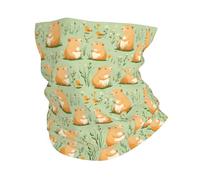 Headwrap Cute Bird Capybara Stampato Sciarpa A Mezza Faccia Sportiva Decorazione Facciale per Donna Motocicletta Outdoor