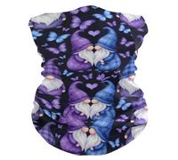 Headwrap Cute Butterfly Purple Gnome Decorazione facciale Motocicletta