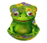 Headwrap Frog Elastico Decorazione facciale Sportiva Sciarpa al Collo per Yoga Arrampicata 26X30cm